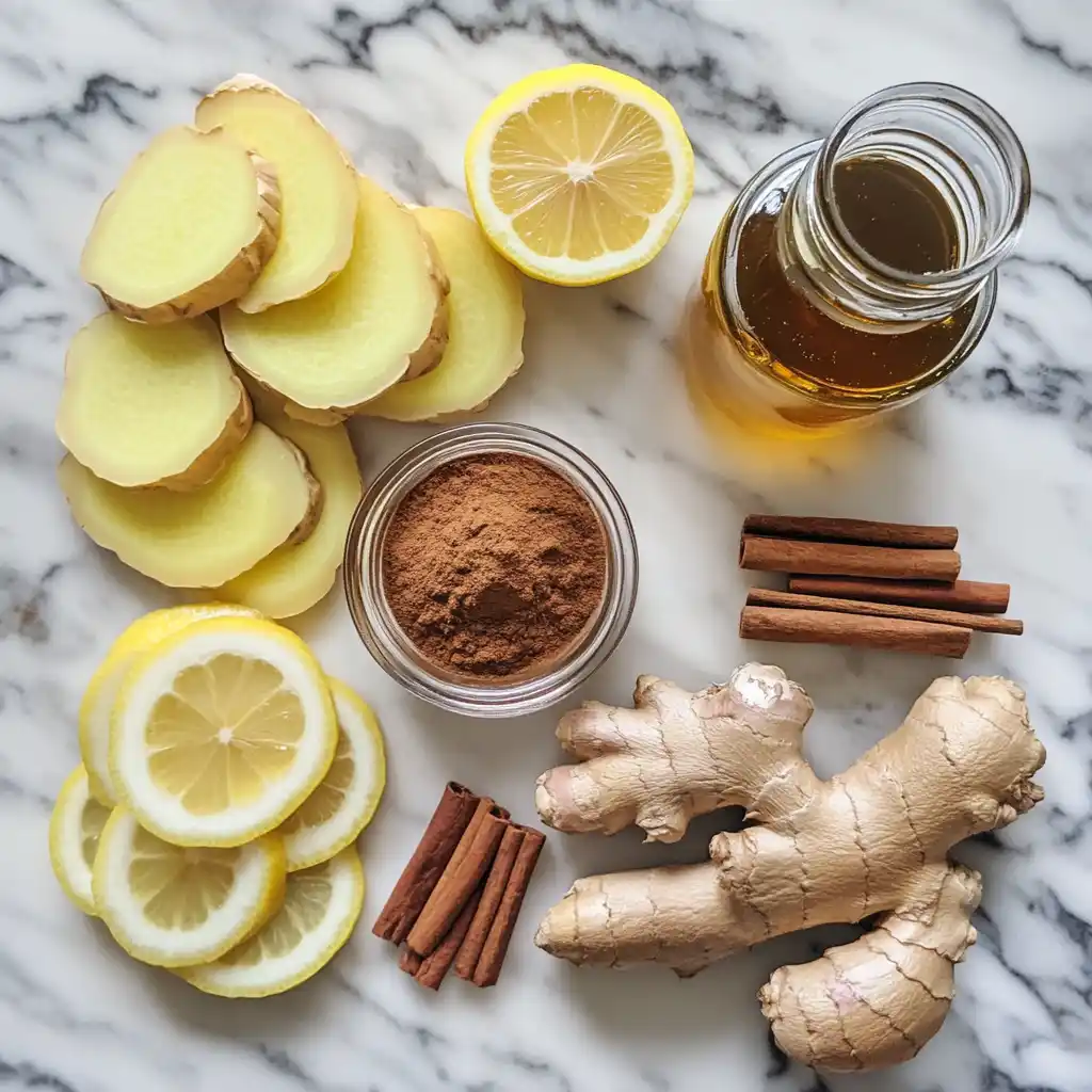 Ingredients for natural mounjaro drink hacks recipe