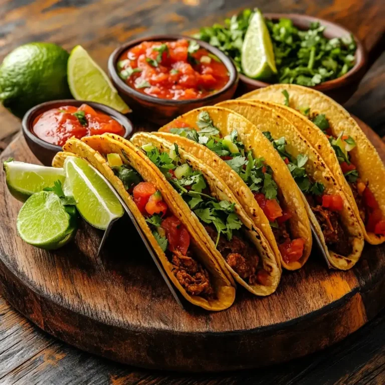 Crock Pot Birria Tacos with Consomé Sauce