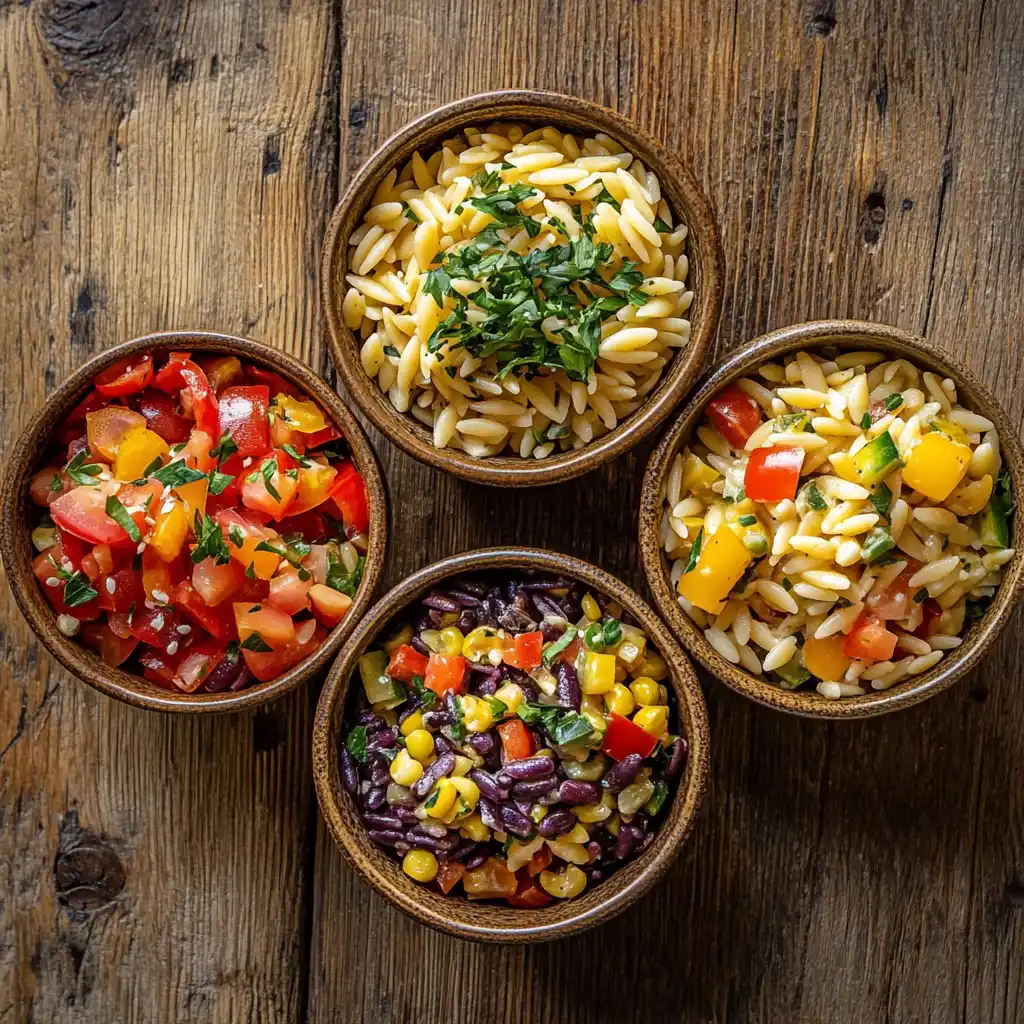 rainbow-orzo-salad-variations