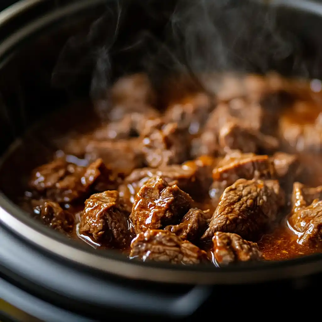 Sautéing beef in Instant Pot for Mongolian recipe