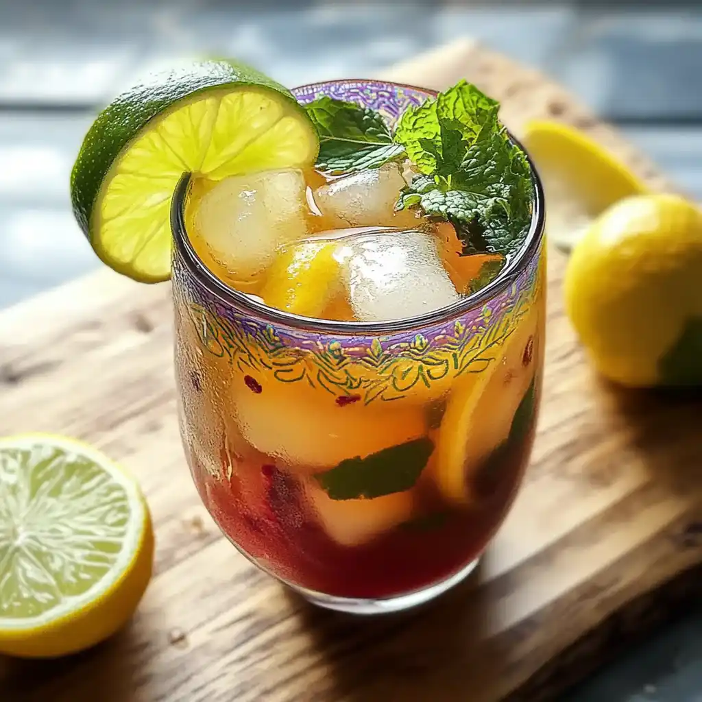 Brazilian Natural Mounjaro detox drink with tropical twist