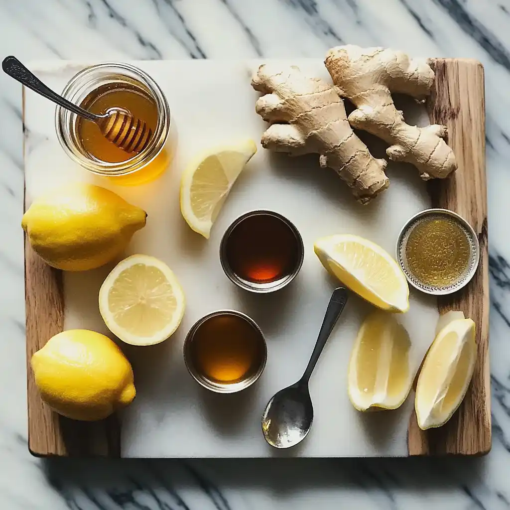 Ingredients for Natural Mounjaro Recipe fat-loss drink